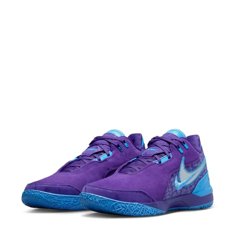 New Nike Zoom LeBron NXXT Gen AMPD Summit Lake Hornets Mens Size 10.5 FJ1566 500